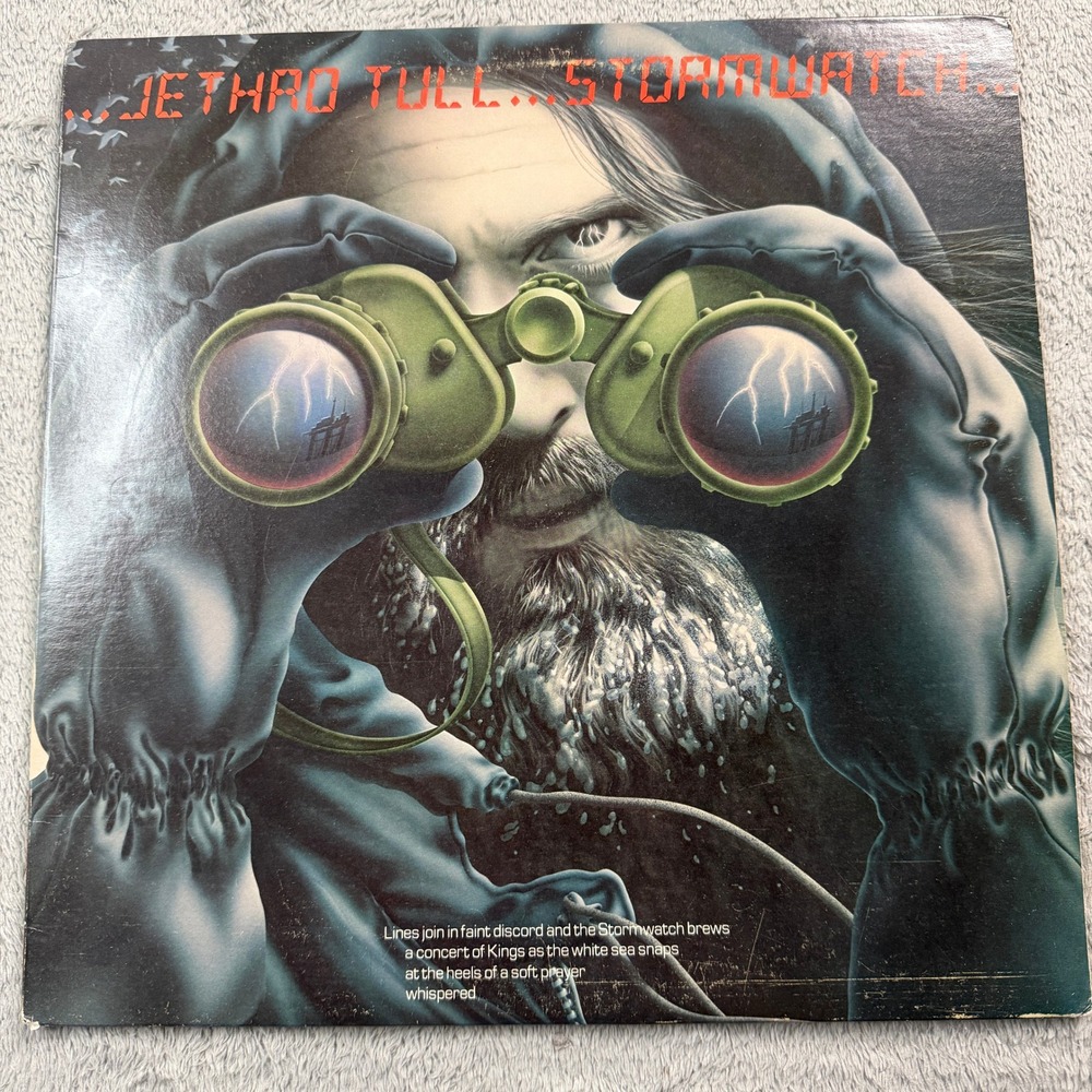 Jethro Tull Stormwatch Vinyl LP Promo Chrysalis CHR 1238 1979 Progressive Rock